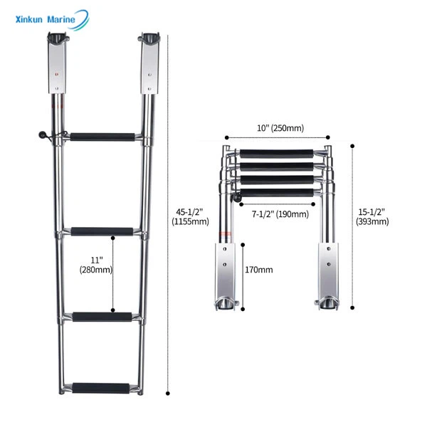 4 step over platform telescoping ladder factory 4 step over platform telescoping ladder factory