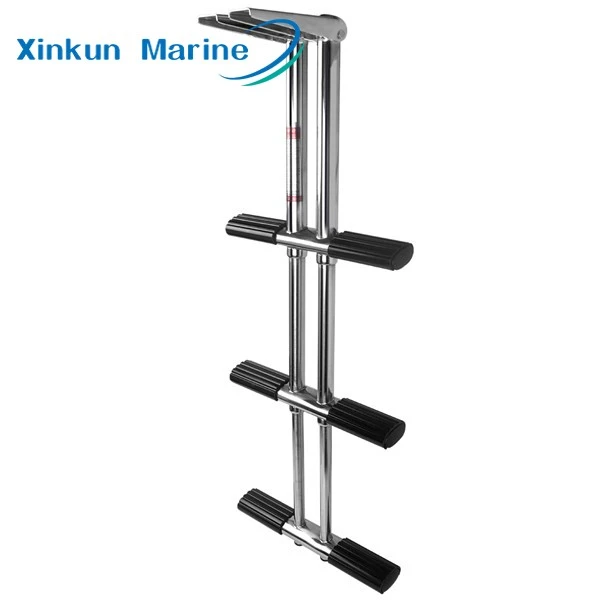 Escalera de buceo telescópica